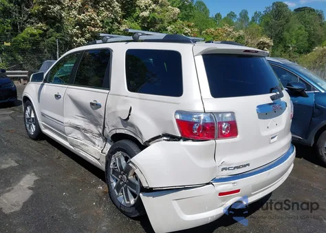 2011 GMC Acadia Denali z USA, uszkodzony, nr VIN 1GKKVTED1BJ214827